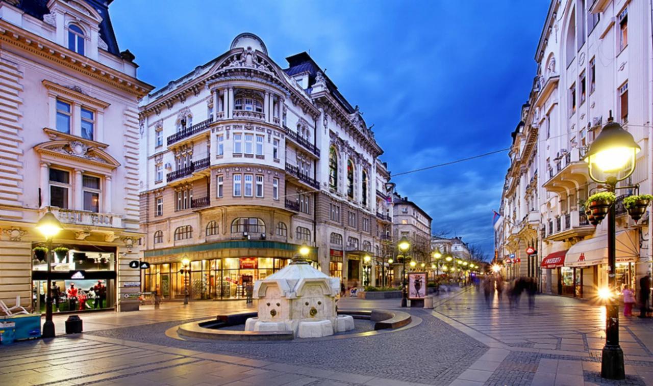 Capital Hotel Garni Belgrado Exterior foto